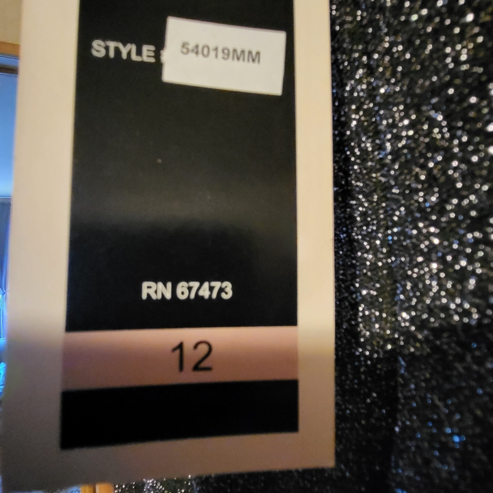 Sparkly evening dress